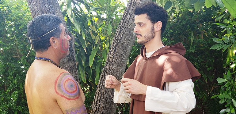 Imagen del documental sobre Ram&oacute;n Pan&eacute;, producido por la Fundaci&oacute;n Ram&oacute;n Pan&eacute;, que se puede ver en YouTube.