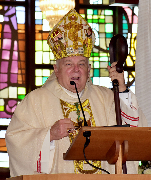 Archbishop Thomas Wenski declared Nativity Church an "oasis" for rest and renewal.