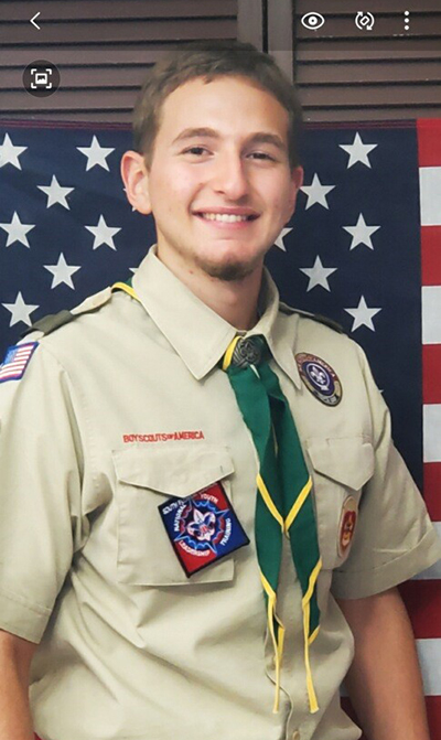 Columbus High senior William Dunkley, Jr., earned the rank of Eagle Scout, the Boy Scouts' highest honor, with a colorful reimagining and refurbishing of the basketball courts at Our Lady of the Lakes in Miami Lakes.