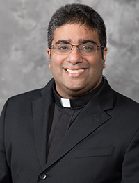 Father Biju Vells, pastor of St. Pius X, was ordering food at a restaurant when he came up with the idea of using QR codes to help his parishioners follow the Mass readings and music without handling missals and other worship aids.