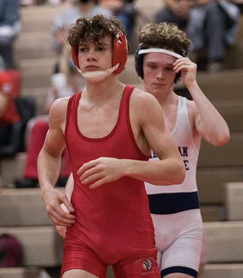 Cardinal Gibbons sophomore Nicholas Yancey won the Class 1A 106-pound class, giving the Chiefs their first individual title since 2017.