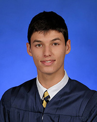 Nicolas Alarcon, valedictorian, Belen Jesuit Prep