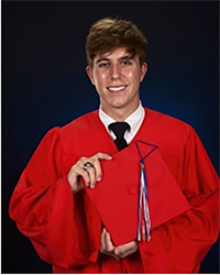 Benjamin Schlichte, salutatorian, Chaminade-Madonna College Prep