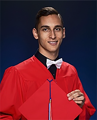 Luke Riahifar, valedictorian, Chaminade-Madonna College Prep