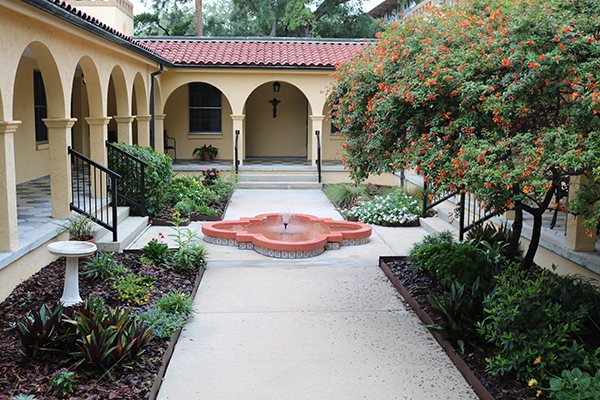 St. Joseph Renewal Center in St. Augustine's historical district offers a quiet, safe place for prayer, reflection and renewal. The facility is operated by the Sisters of St. Joseph of St. Augustine.