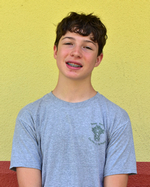 Eighth-grader Peter Maynard