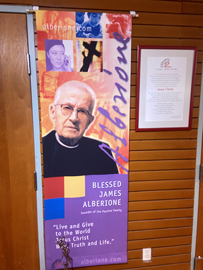 The Pauline Biblical Year honors the legacy of the Paulines' founder, Father James Alberione, on the 50th anniversary of his death. He and the Pauline Family he founded are dedicated to spreading the Gospel through mass media.