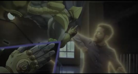 An epic battle: Villain Dio Brando and teacher Eugene Cruz face off for the right to be anime club moderator at Immaculata-La Salle High School in "Showdown." The short film, part anime and part live action, was created by Immaculata-La Salle senior Sean Betancourt, and will be released before the end of 2021.