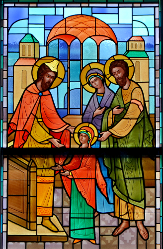 Presentación de María en el Templo.