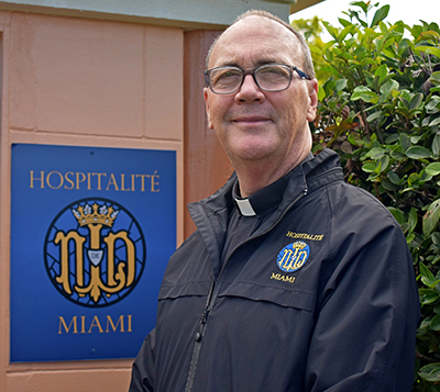 Msgr. Kenneth Schwanger, pastor at Our Lady of Lourdes Church, helped establish the archdiocesan series of pilgrimages to Lourdes in France.