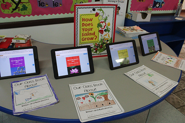 Little plants and little authors: Kindergarteners from Little Flower School in Hollywood planted several seedlings and created an e-book on the experience called "How To Take Care of a Plant."  The project was part of a STEM Academic Showcase at the school shared with family and friends on May 18, 2022.