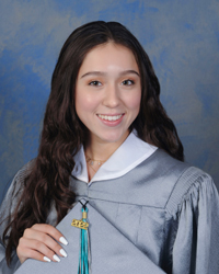 Alejandra Alzamora, salutatorian, Archbishop McCarthy High School