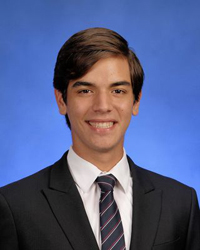 Jan Andretta, salutatorian, Christopher Columbus High School