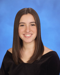 Christina Silva, valedictorian, Our Lady of Lourdes Academy