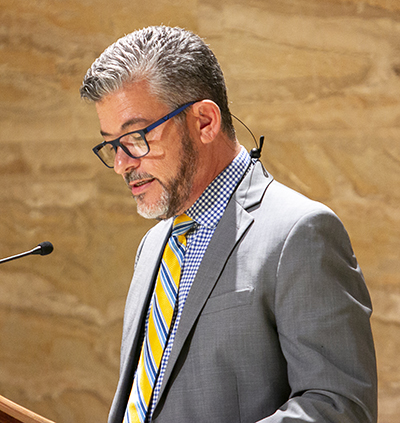 Eddy Garcia, principal of St. Louis Covenant School in Pinecrest, says “the attribute of faith, togetherness and fellowship is a huge component of the personality of the people of the covenant school.”