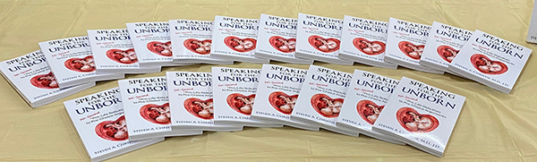 Dr. Steven A. Christie's book, "Speaking for the Unborn," was the basis of the talk he gave to university students gathered Jan. 21, 2023 at St. Agatha Church in Miami. The talk was sponsored by FIU's Catholic Panthers group.