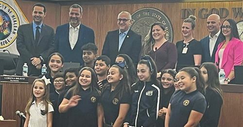A lesson in civics brought to life: On March 28, 2023, fifth graders from St. John the Apostle School in Hialeah petitioned and presented a proposal to Hialeah City Council officials for a street close to their school to be renamed "Eagles Way," after their school mascot. The city approved, and made it official May 12, 2023.