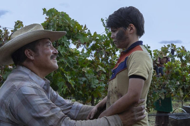 A scene from the film "A Million Miles Away," a fact-based profile of Mexican American astronaut José Hernández (Michael Peña), produced by Amazon Studios.OSV News classification, A-II – adults and adolescents. Motion Picture Association rating, PG -- parental guidance suggested. Some material may not be suitable for children. (OSV News photo/courtesy Amazon Studios)