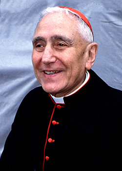 Cardinal Eduardo Pironio, who died Feb. 5, 1998, is pictured in a July 1, 1968, photo. Cardinal Pironio was beatified in his native Argentina Dec. 16, 2023, where he was remembered as "the prophet of hope," who worked to implement the Second Vatican Council in Latin America and became known as "the cardinal of young people." (OSV News photo/Paulo Cocco/CPP)