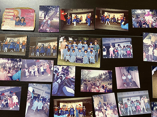 Alejandra Presiga has treasured many photographs, including the ones depicted here, from her education at Good Shepherd Child Care Center in the early 1990’s.