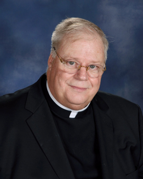 Msgr. Andrew Anderson, marking 50 years of ordination in 2024.