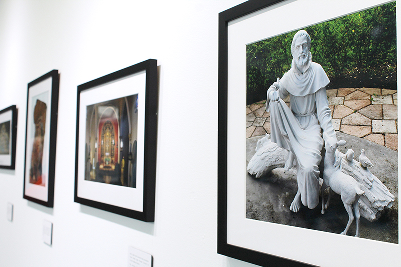 Twenty-six photos of Catholic and Jewish sacred art are on display in the 'Visions of Faith' interfaith sacred art exhibit at the Rev. Jorge A. Sardiñas Gallery, which inaugurated on March 12, 2024. Photos were taken by Jim Davis.