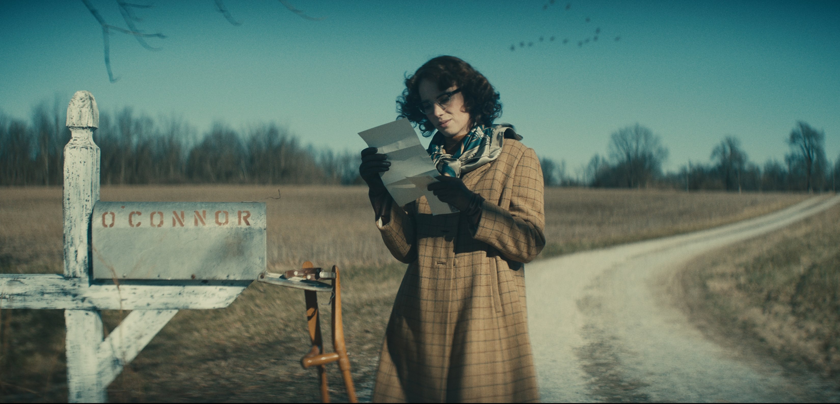 Maya Hawke portrays Flannery O'Connor in the movie "Wildcat." The OSV News classification is A-III -- adults. Not rated by the Motion Picture Association. (OSV News photo/Oscilloscope)