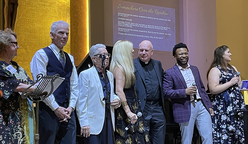 Singers, musicians, conductors, and composers joined together to celebrate with a concert 20 years of Martha/Mary concerts, April 28, 2024, at Corpus Christi Parish in Miami.