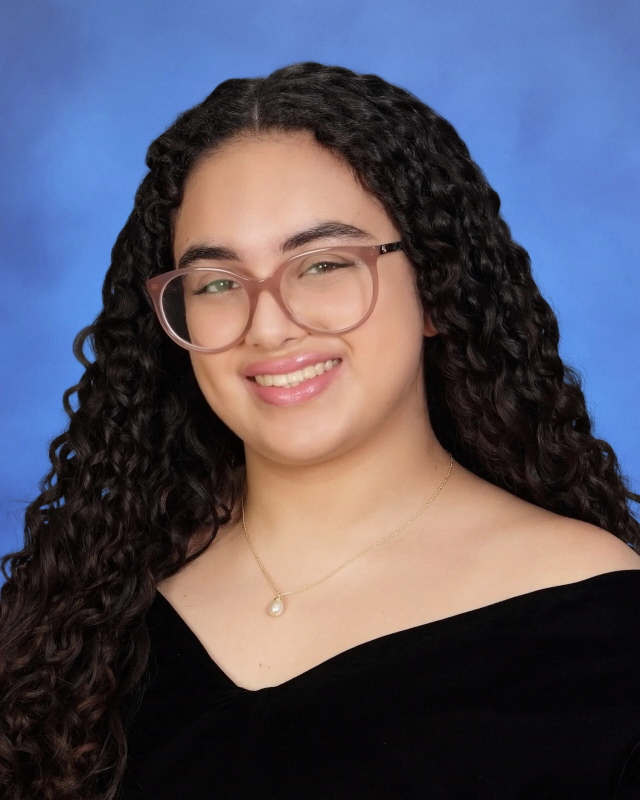 Graciela Garcia, valedictorian, Archbishop Coleman Carroll High, Miami