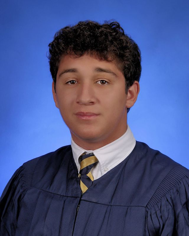 Daniel Real, salutatorian, Belen Jesuit Prep, Miami