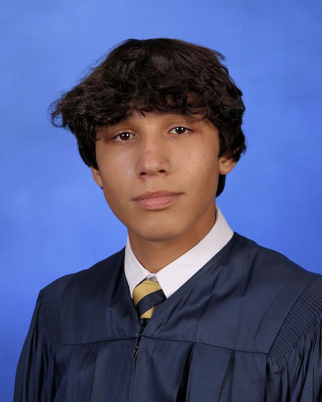 Nicholas Duque, valedictorian, Belen Jesuit Prep, Miami