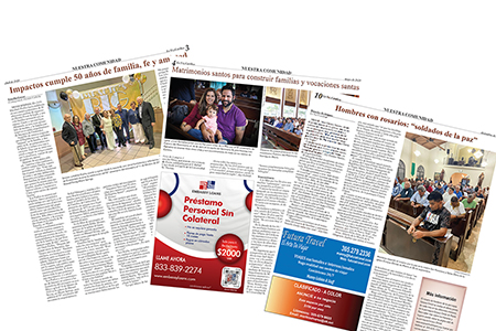 Best Reporting – on Family: Second place, La Voz Católica, Priscilla A. Greear, Rocío Granados and Dianelys Rodríguez