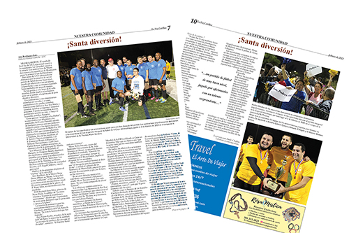 Best Reporting – on Sports: First place, La Voz Católica, Ana Rodríguez-Soto