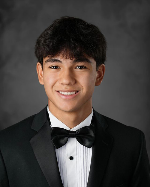 David Sanchez, a senior at Cardinal Gibbons High School in Fort Lauderdale, second place winner of the Amendment 4 Essay Contest.