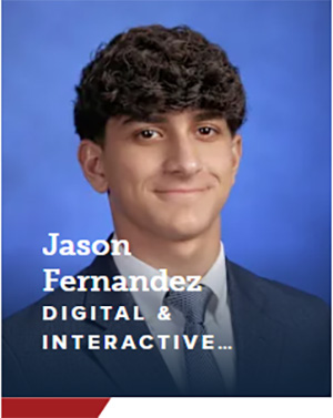Jason Fernandez, Silver Knight winner in Digital & Interactive Media for Christopher Columbus High School, Miami.