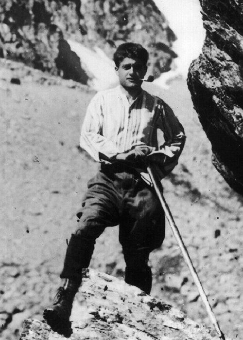Blessed Pier Giorgio Frassati, an Italian who was a struggling student and who excelled in mountain climbing, is seen in an undated photo. He had complete faith in God and persevered through college, dedicating himself to helping the poor and supporting church social teaching. He died at age 24 and was beatified by St. John Paul II in 1990. Blessed Frassati will be canonized Sept. 7, 2025, along with Blessed Carlo Acutis.