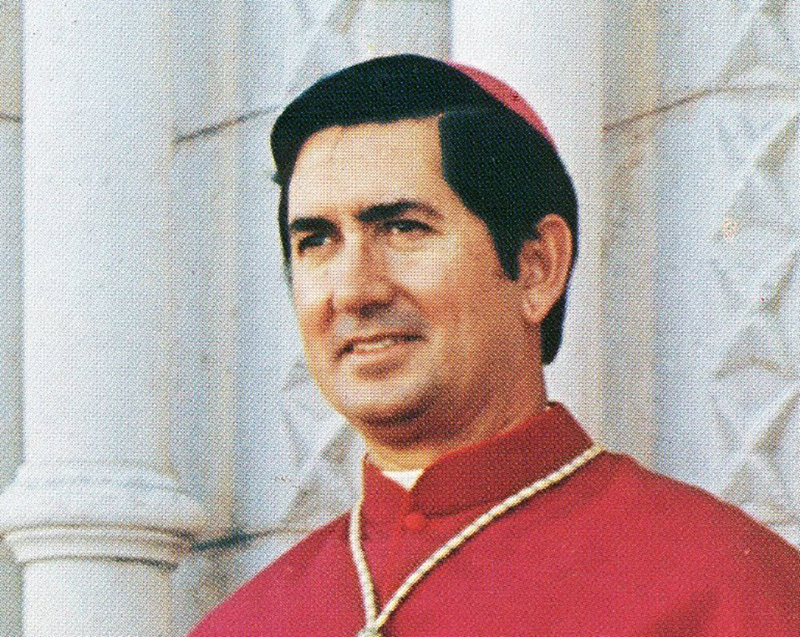 Retired Bishop René H. Gracida of Corpus Christi, Texas, is seen in an undated decades-old photo. Born in 1923 in New Orleans, had led the Corpus Christi Diocese from 1983 until his 1997 retirement. Bishop Gracida died May 1 at age 102. (OSV News photo/courtesy Corpus Christi Diocese)