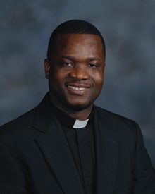 Father Chanel Jeanty, who has a degree in canon law, is the first Haitian priest to serve as chancellor in the Archdiocese of Miami. His title is chancellor for canonical affairs.
