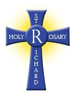 The new logo of Holy Rosary- St. Richard combines the identities of both parishes.