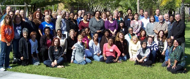Members of the English Lay Ministry class of 2010 are shown here during their November 2010 retreat.