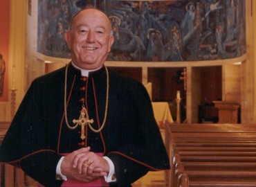 Mons. John C. Favalora, arzobispo emérito de Miami.