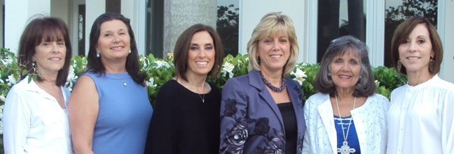 From left, members of The Glory House board of directors: Susy Alvarez, Isabel Amador-Garcia, Maria Vadia, Betty Lara Pelleya, Valli Leone and Ina Rosell.