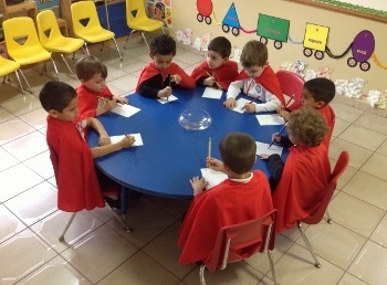 The �preschool of cardinals� votes to select their pope at their day care�s mock conclave March 8.