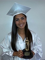 Karina Bermudez from Blessed Trinity School is the Golden Knight Scholar Athlete for 2013 in Miami-Dade County.
