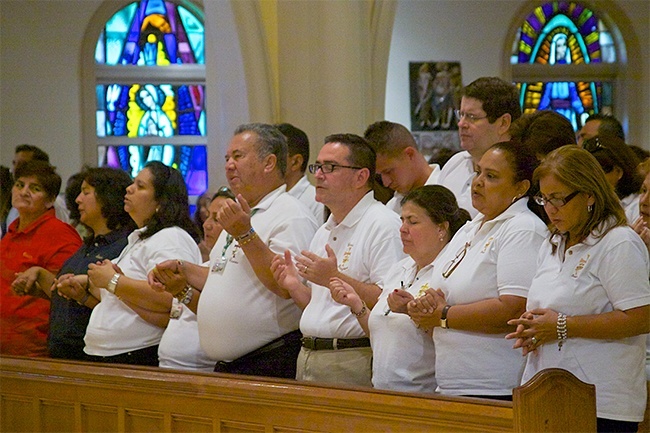 Hundreds of Emmaus brothers and sisters gathered at St. Mary Cathedral Sept. 14 for a Mass celebrating the 35th anniversary of the creation of the Emmaus retreat.