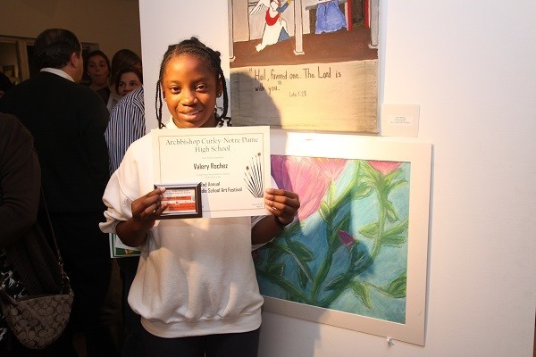 ACND Prep's annual Middle School Art Festival celebrates the artistic talent of middle school students from primarily archdiocesan schools. The festival provides a real world look at the life of a professional artist.