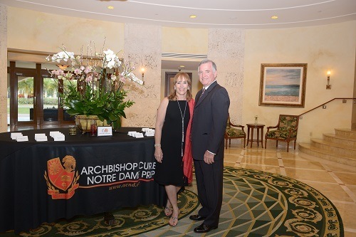 Diane Stead, ‘70, chairs the ACND Hall of Fame. She is pictured here with her husband Marc, ‘69. Both are members of the school’s Advisory Council and were inducted into the Hall of Fame in 2007.