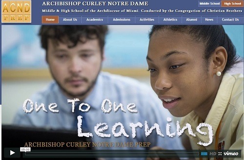 Screen shot of video produced by Tom Salyer Photography and Pascual Depuhl documenting two students experience with One to One , iPad Learning Program.