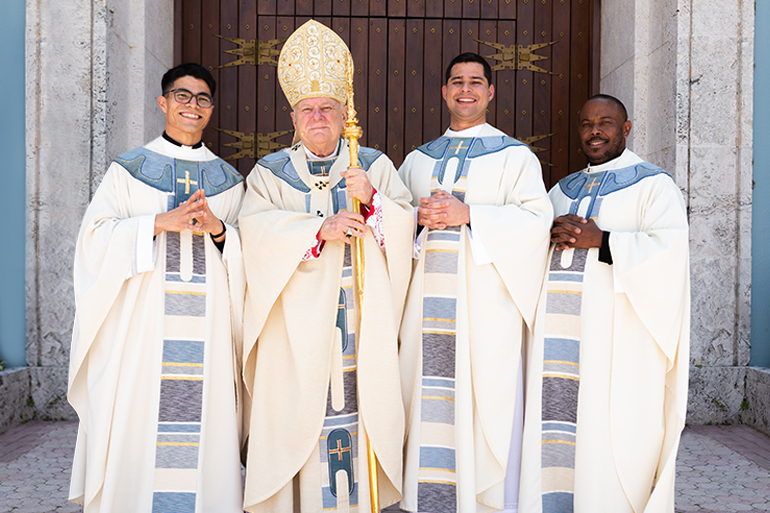 Newly ordained Priests on 2021