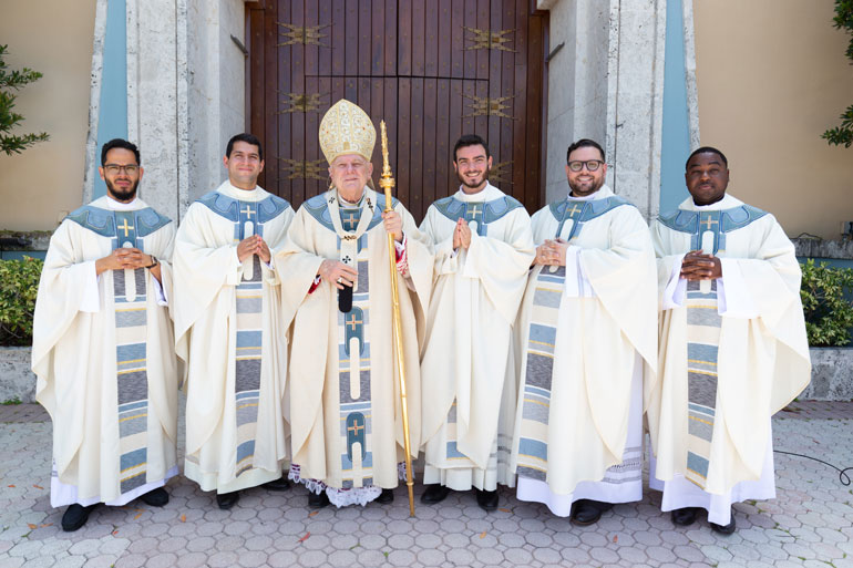 Newly ordained Priests on 2021